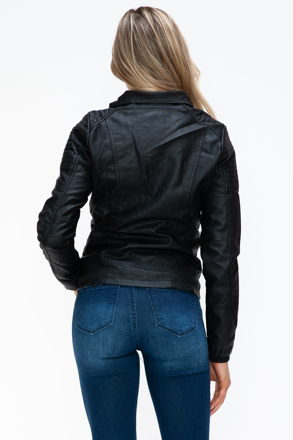 Chaqueta con múltiples bolsillos y capucha afelpada con capas sintéticas extraíbles de YMI