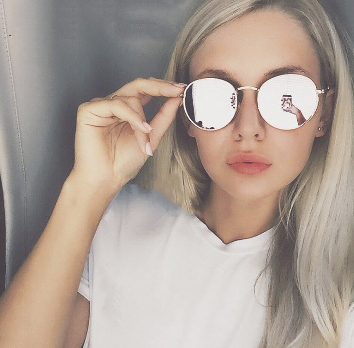 Gafas de sol retro para mujer
