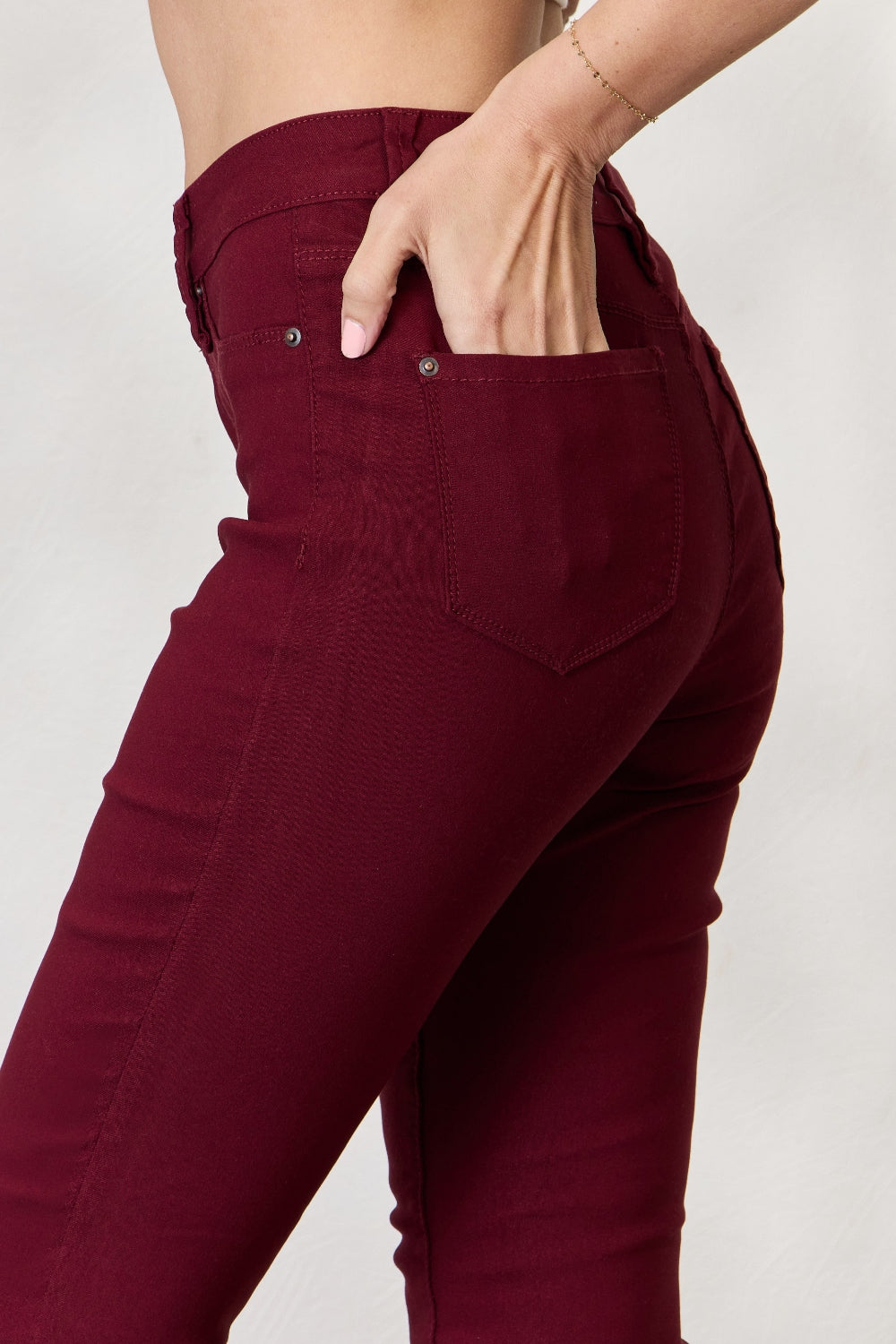 YMI Jeanswear Vaqueros pitillo de talle medio hiperelásticos