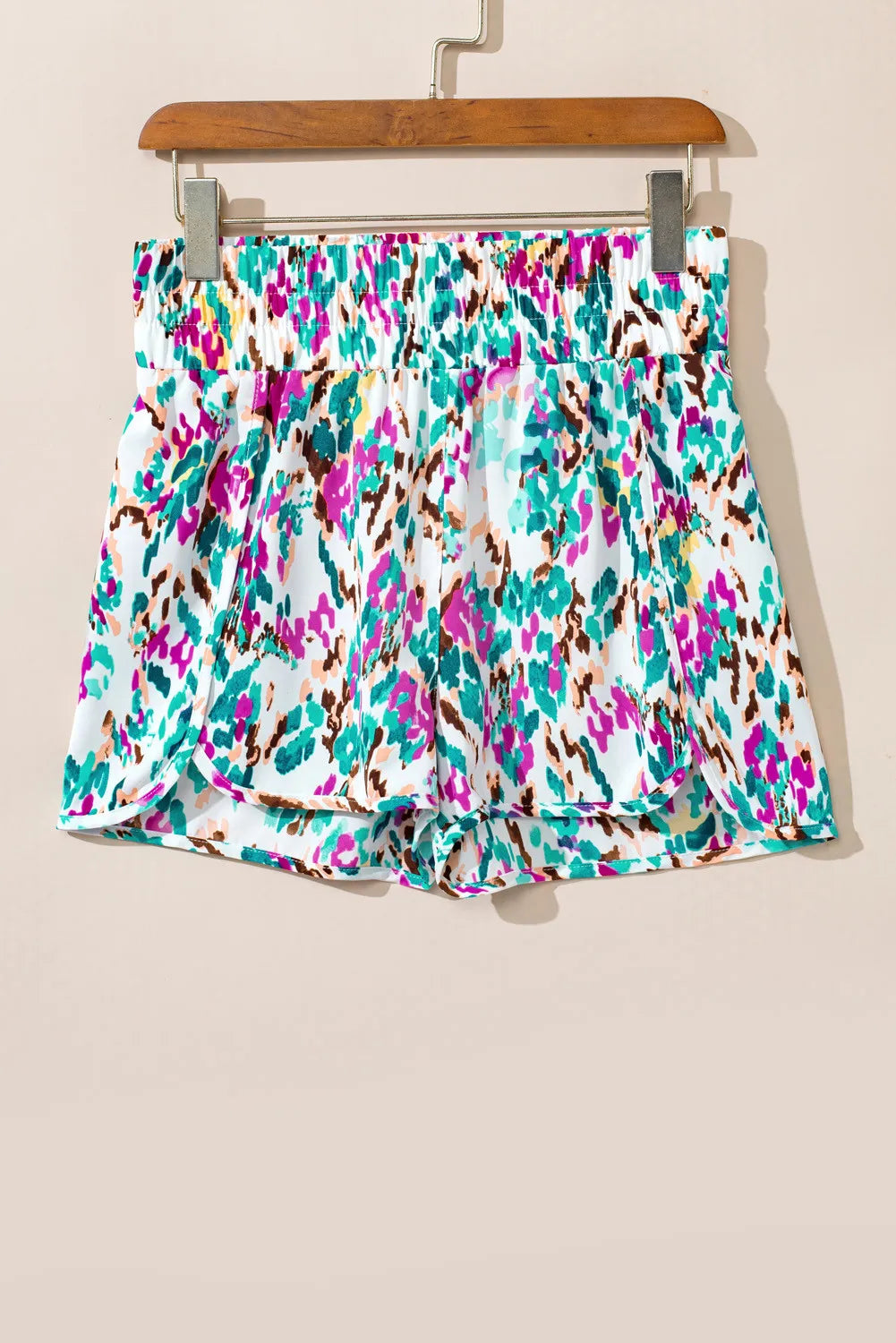 Pantalones cortos de cintura alta estampados
