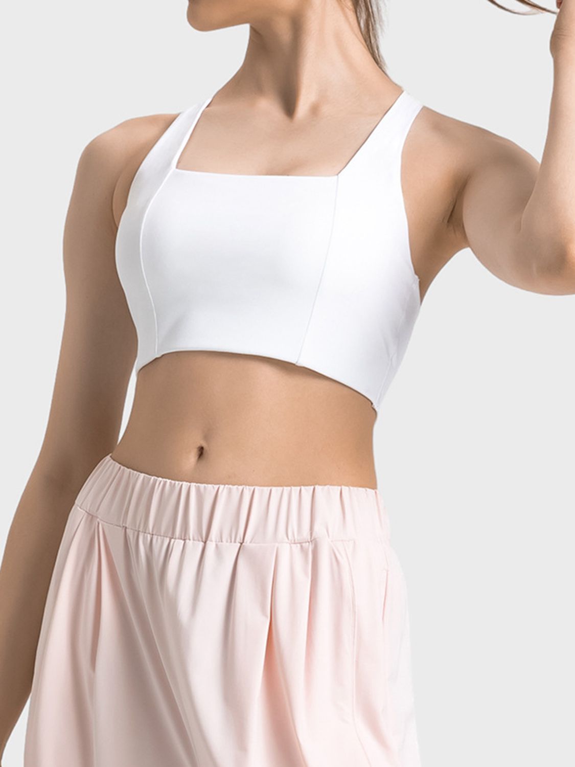 Scoop Neck Sports Bra – Comfortable & Supportive Activewear