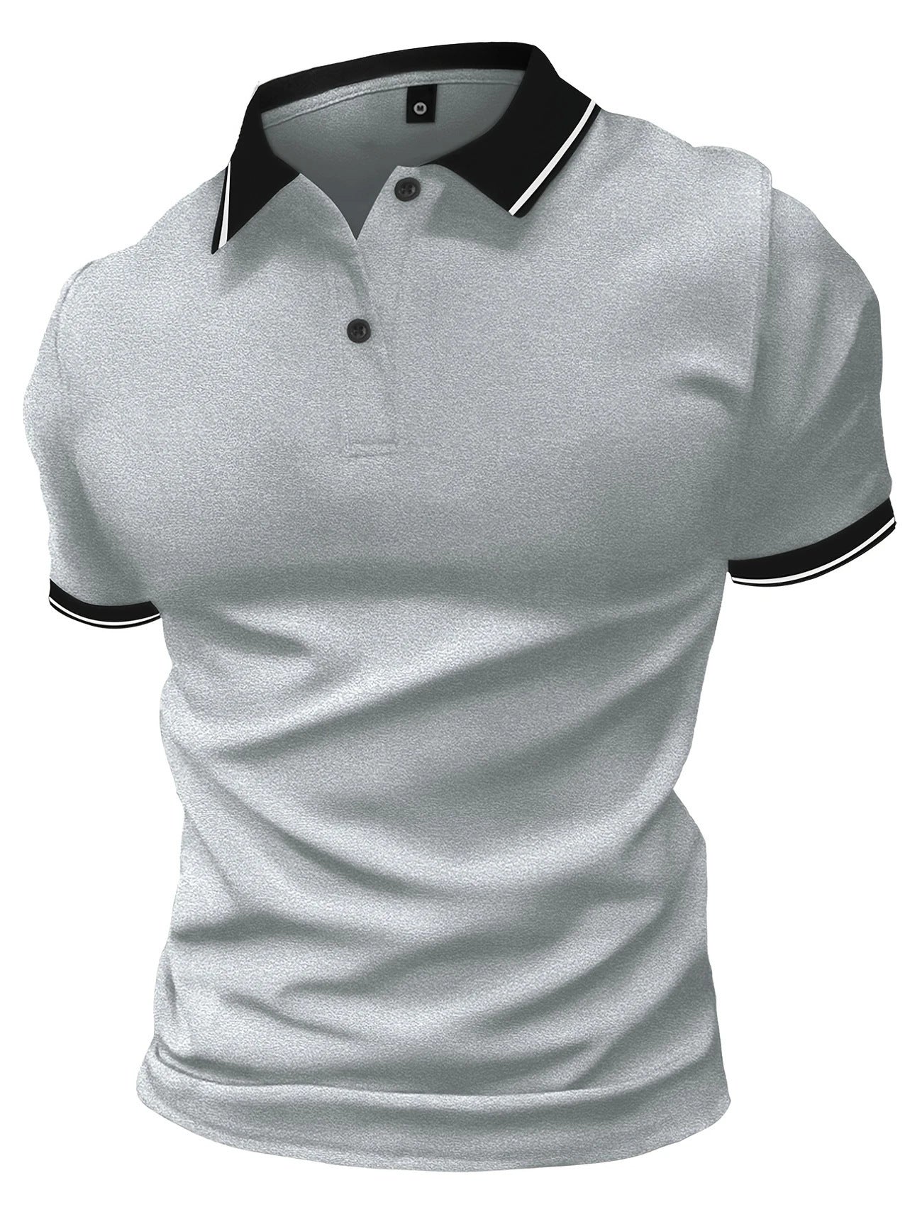Polo Shirt Lapel Short Sleeve Golf Casual Sports Top