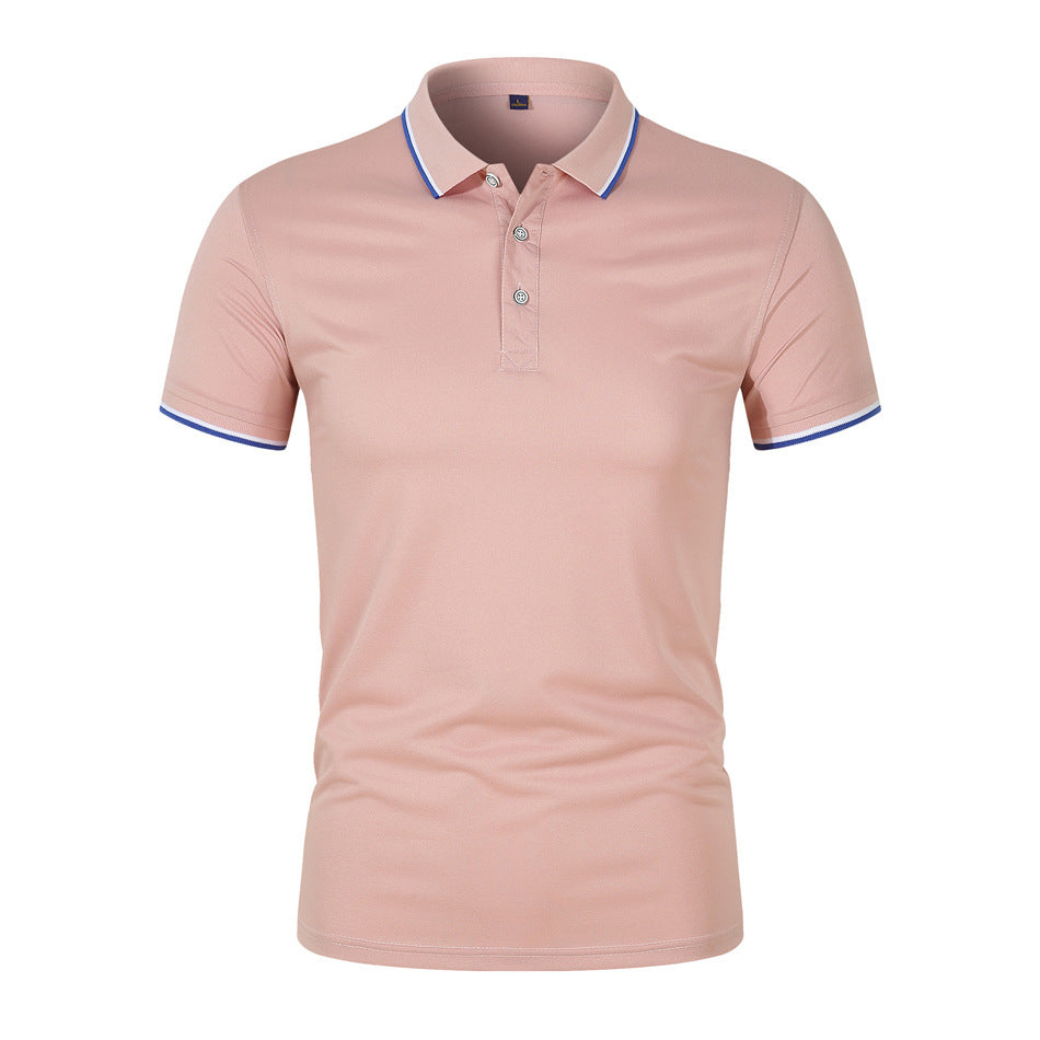 Casual Solid Color Short Sleeve Top Stylish & Comfortable