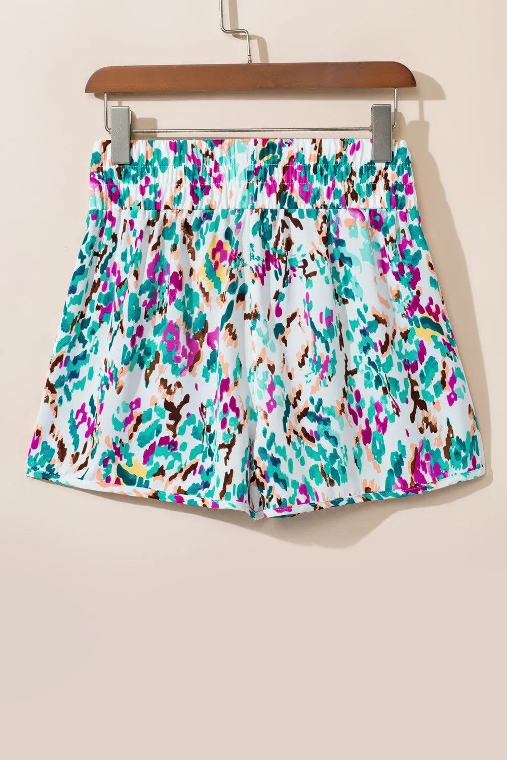 Pantalones cortos de cintura alta estampados