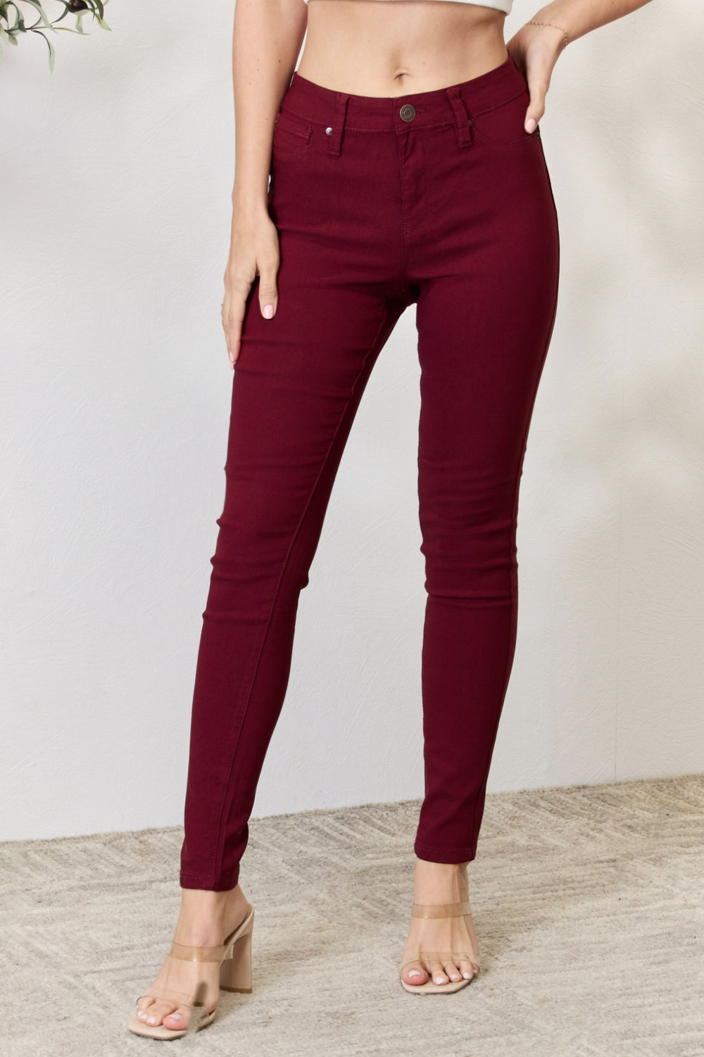 YMI Jeanswear Vaqueros pitillo de talle medio hiperelásticos