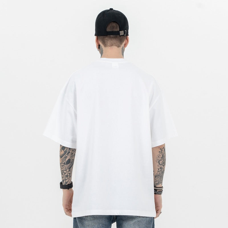 Creative Letters Simple All-Match Casual T-Shirt