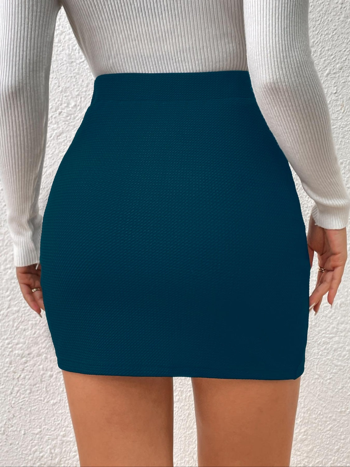 Honey Ruched Elastic Waist Skirt | Chic & Flattering Statement Piece