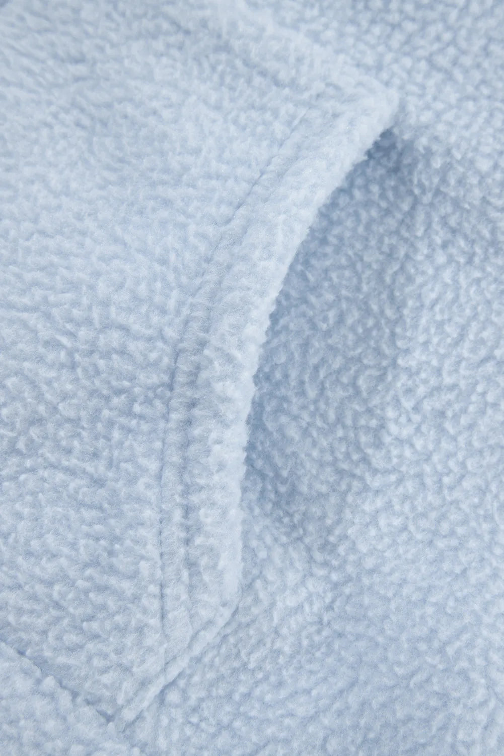 Sudadera con capucha y manga larga con cremallera y cordón