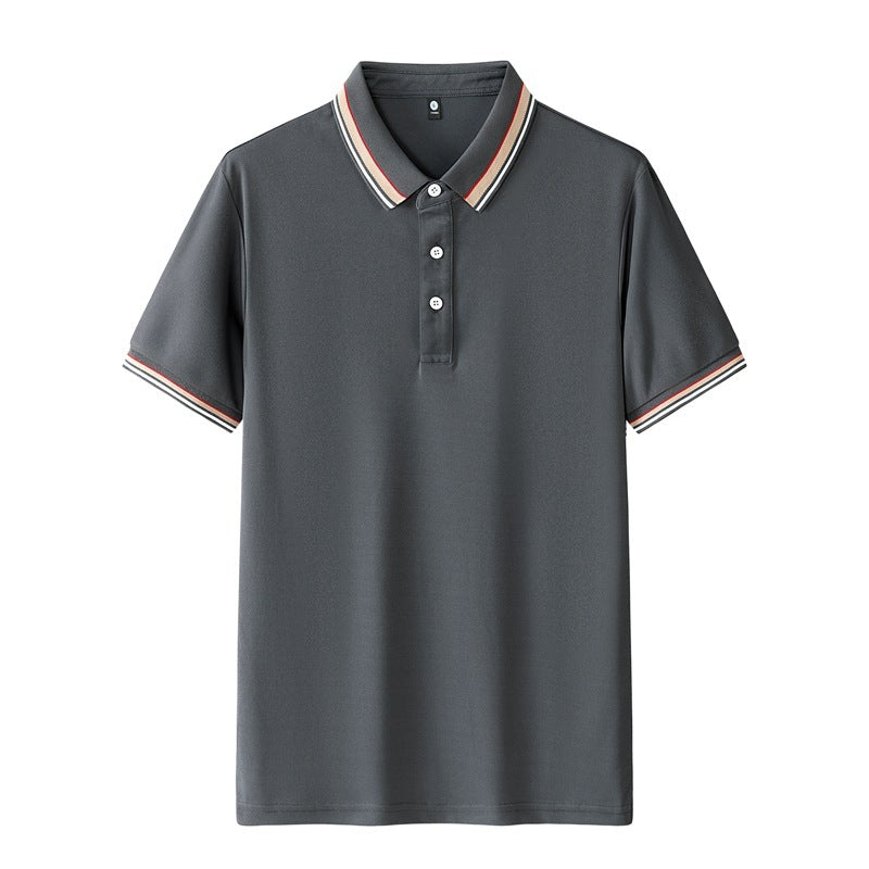 Men's Spring & Summer Solid Color T-Shirt Simple
