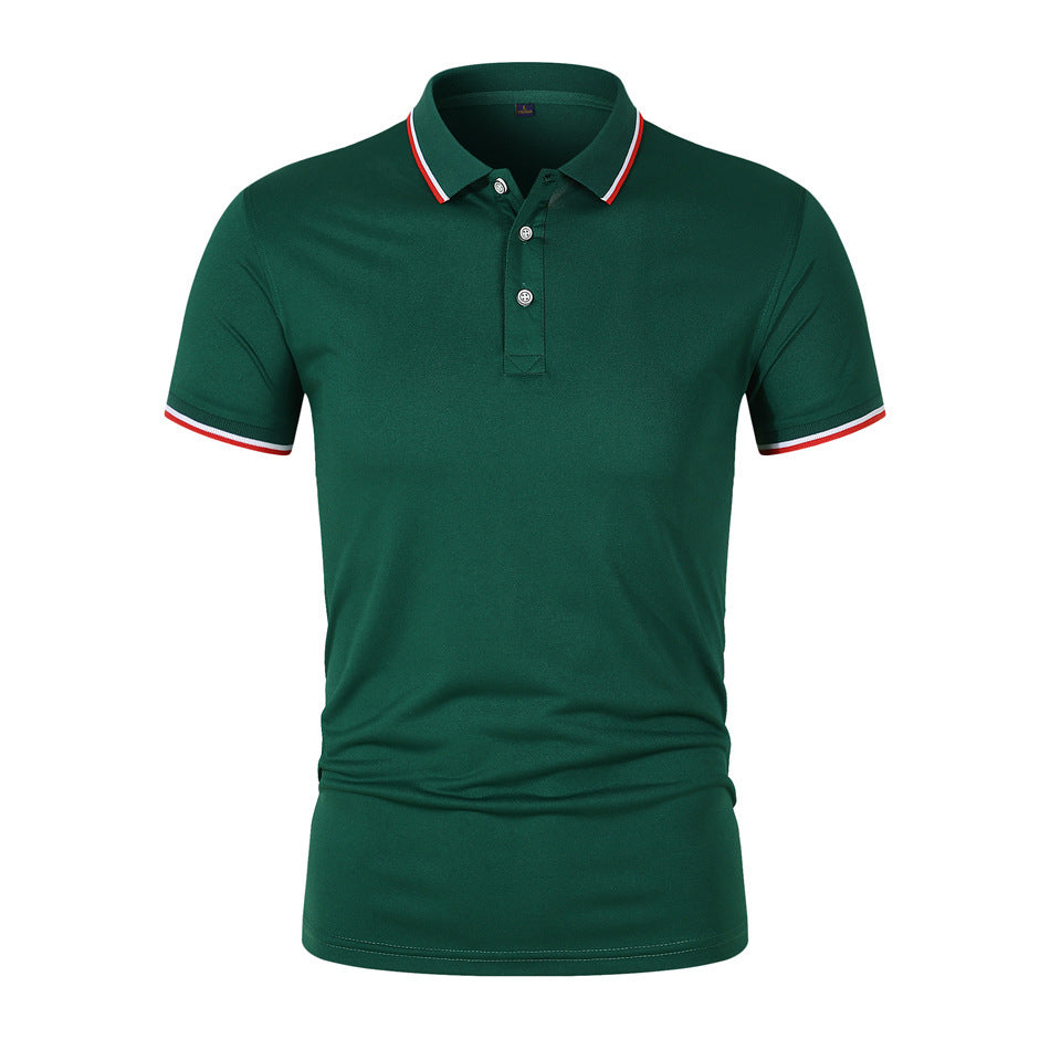 Casual Solid Color Short Sleeve Top Stylish & Comfortable