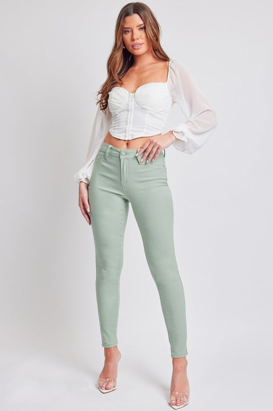 YMI Jeanswear Vaqueros pitillo de talle medio hiperelásticos