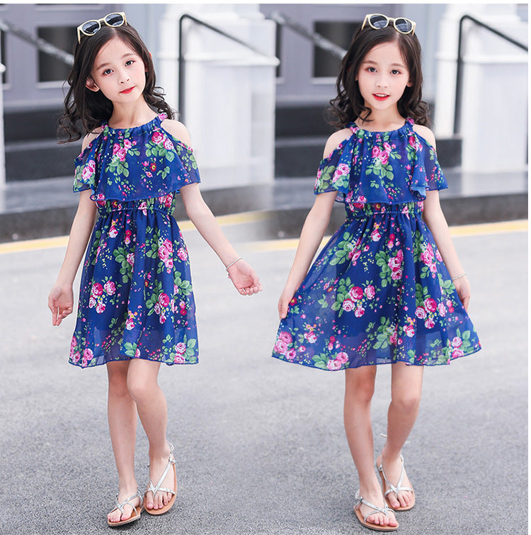 Western-Style Little Girl Princess Dress – Elegant & Fluffy