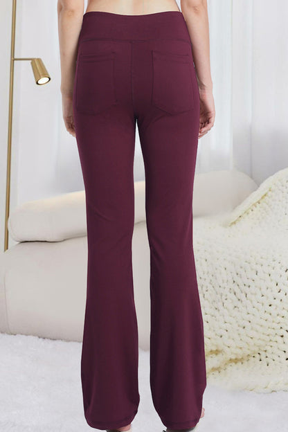 Pocketed High Waist Active Pants | Comfortable & Functional Activewear