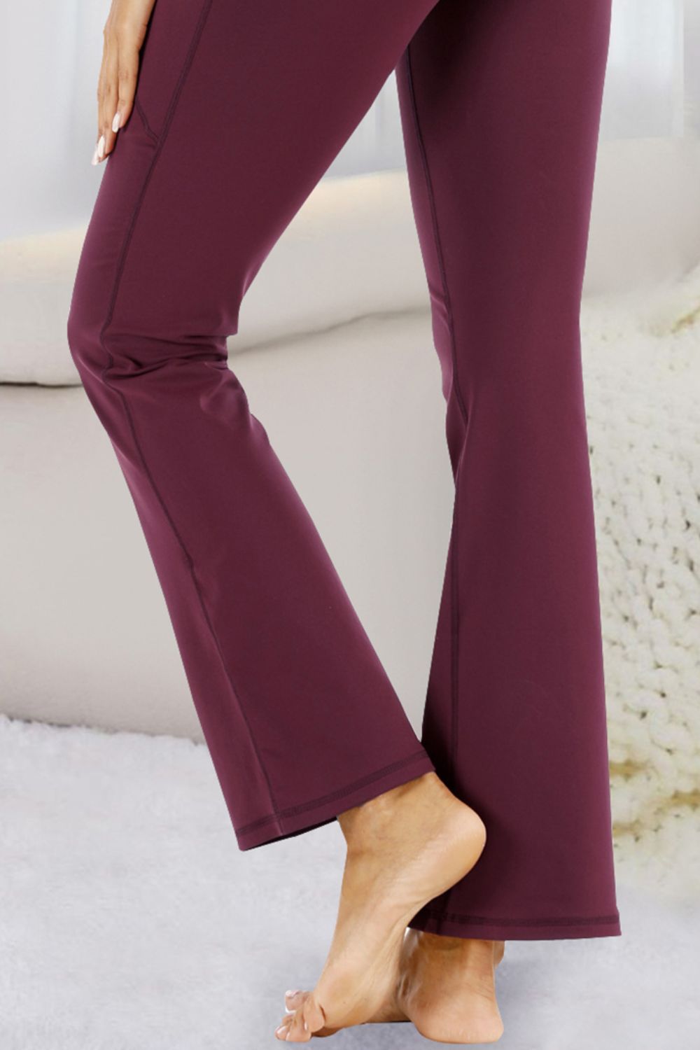 Pocketed High Waist Active Pants | Comfortable & Functional Activewear
