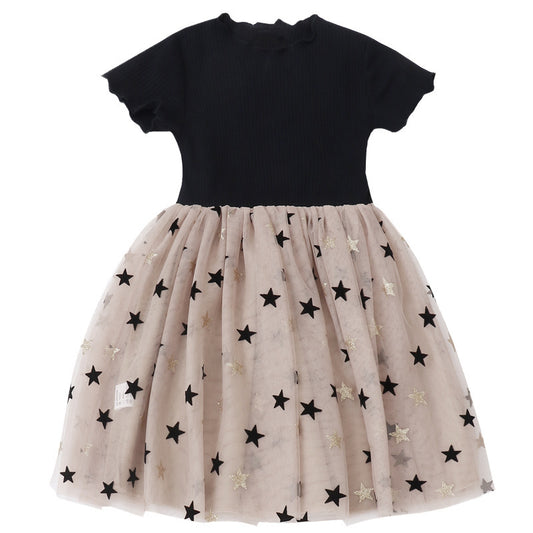 Western-Style Little Girl Princess Dress – Elegant & Fluffy