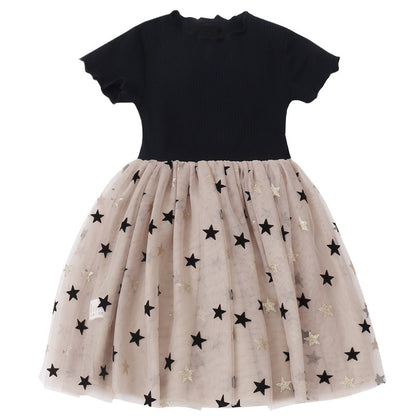 Western-Style Little Girl Princess Dress – Elegant & Fluffy