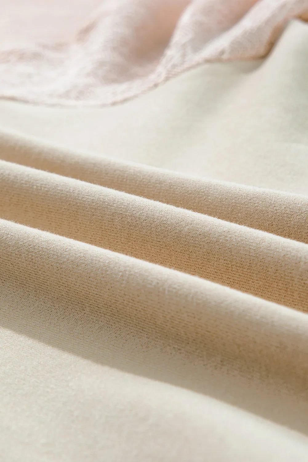 Sudadera de cuello redondo y manga larga
