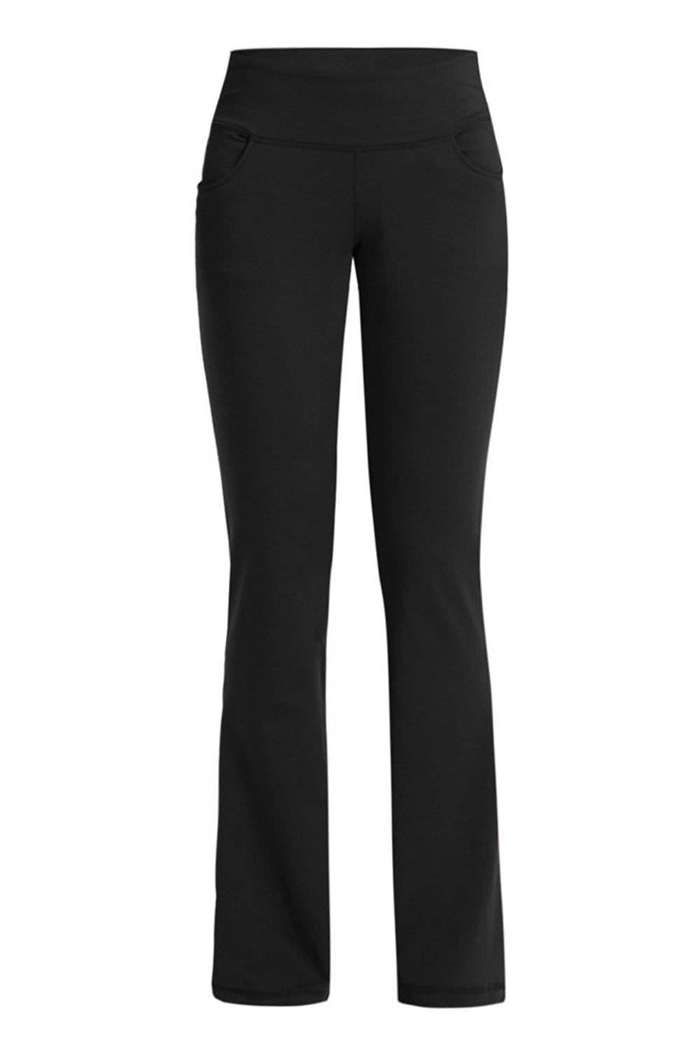 Pocketed High Waist Active Pants | Comfortable & Functional Activewear