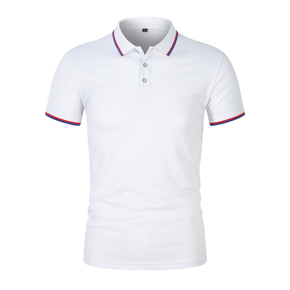 Casual Solid Color Short Sleeve Top Stylish & Comfortable