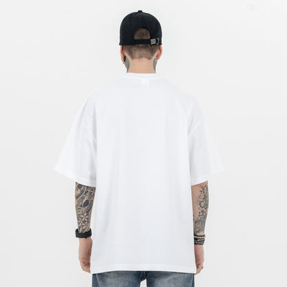 Creative Letters Simple All-Match Casual T-Shirt
