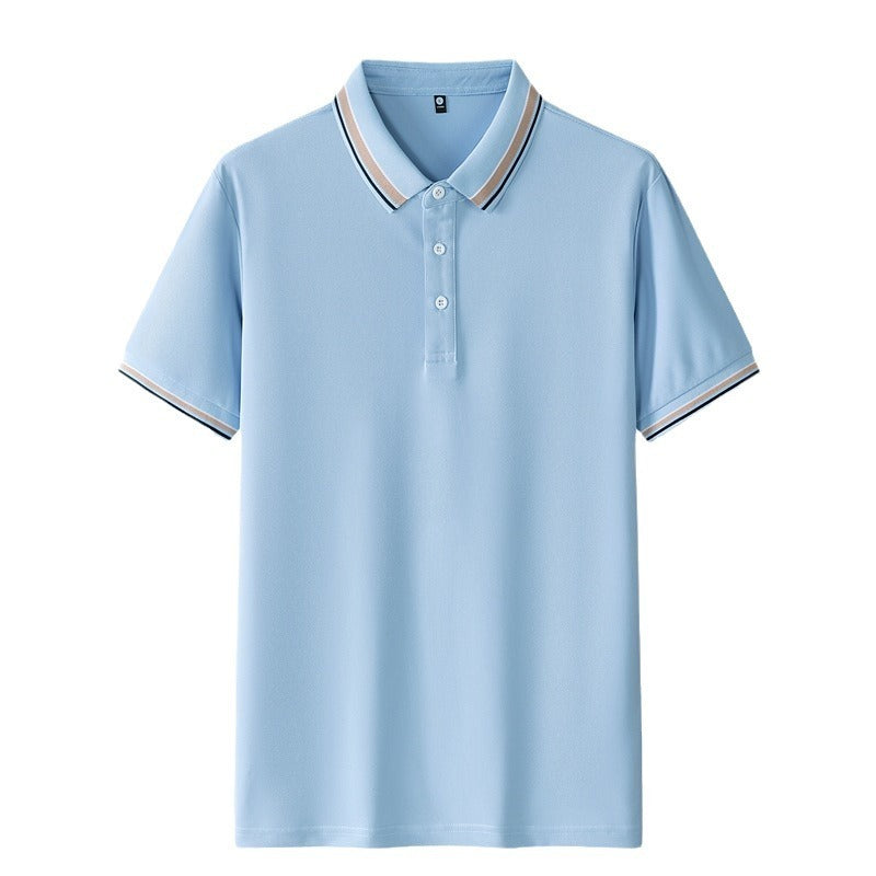 Nuevas camisetas sencillas de color liso de tendencia primavera-verano para hombre