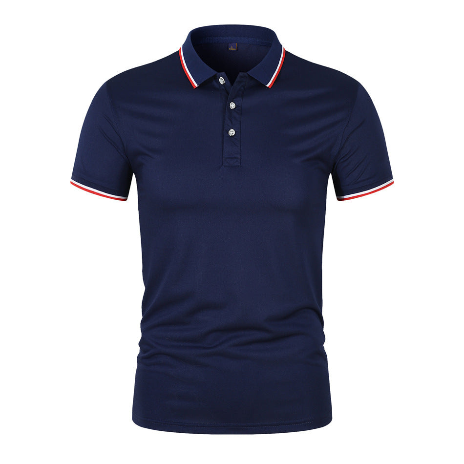Casual Solid Color Short Sleeve Top Stylish & Comfortable