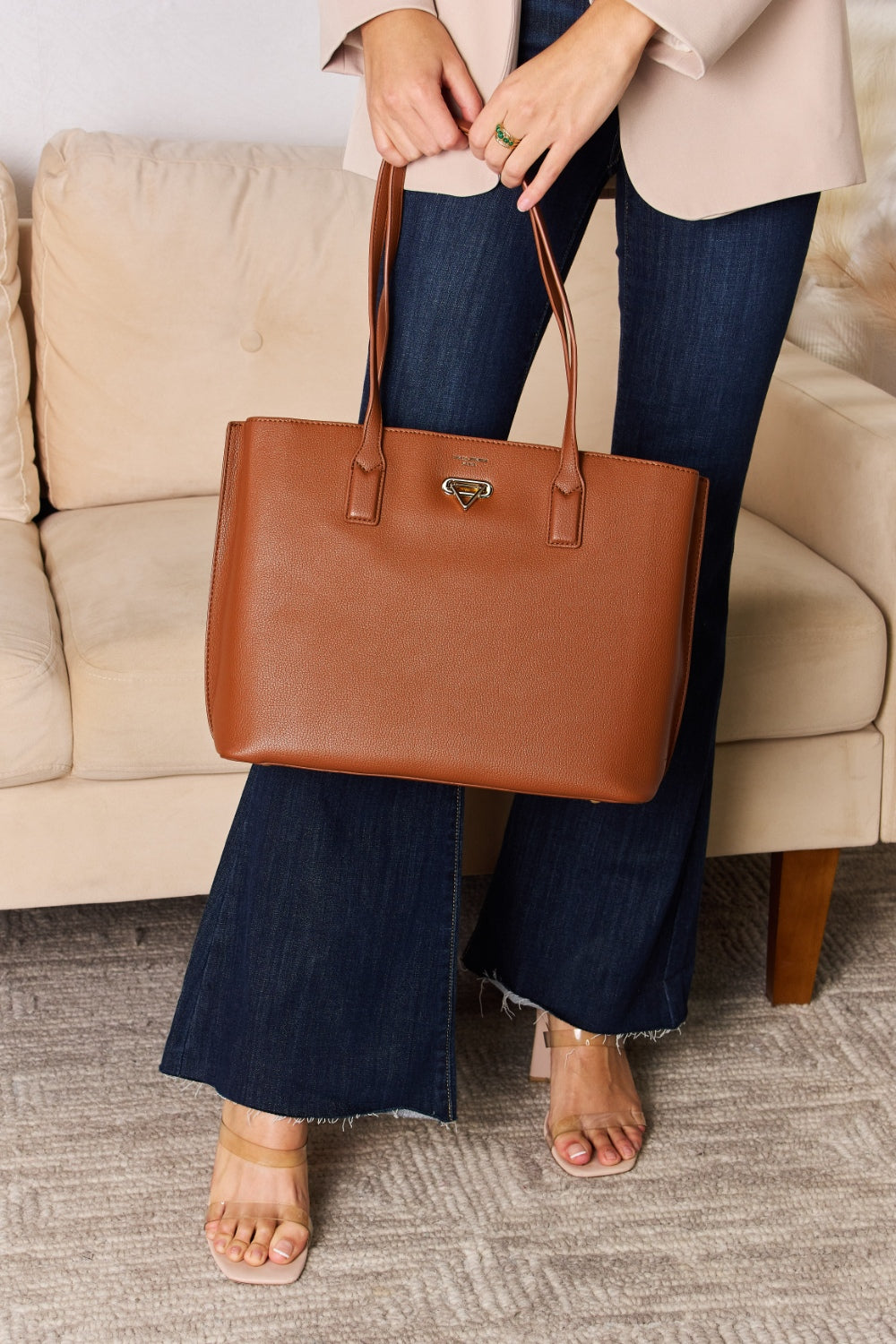 Bolso de mano de trabajo Katie de David Jones