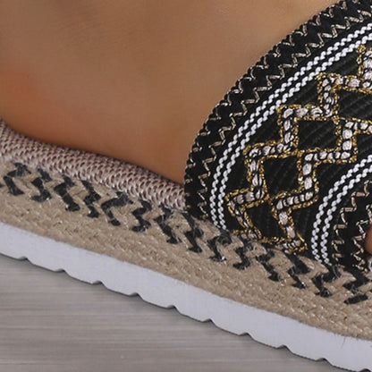 Stylish Open Toe Platform Sandals – Comfortable & Trendy