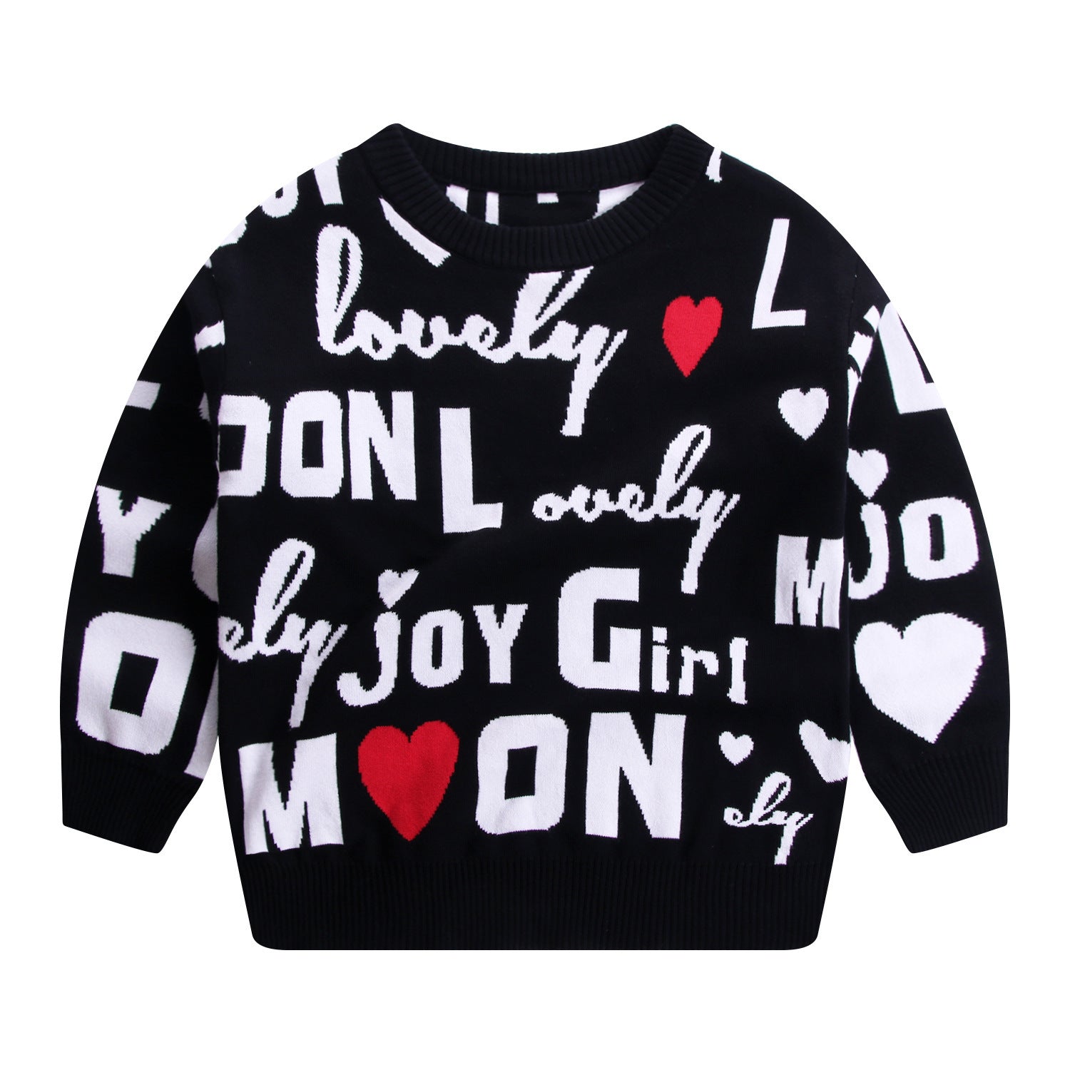 Big Children's Autumn Cotton Knit Sweater – Cozy & Adorable