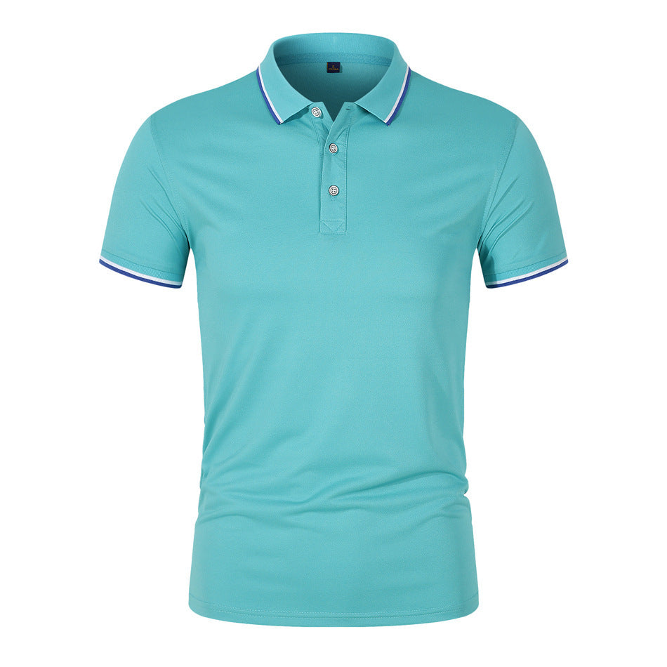 Casual Solid Color Short Sleeve Top Stylish & Comfortable