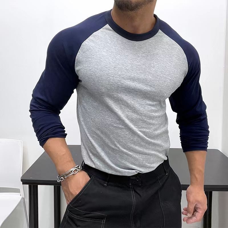 Men's Casual Raglan Sleeve Top